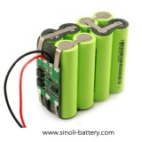 14.8V 18650 Li Ion Battery Pack For Medical ICU Monitor