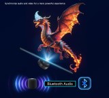 Projecteur Holographique 3D Fan affichage annonces publicitaires démonstration Supports...