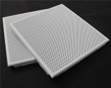 Perforated Aluminium Soundproofing Snap Clip In Metal Ceiling Tiles