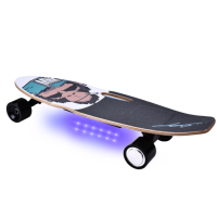 IU Smart K1 25/30 mph 150w Portable Electric Road Skateboard