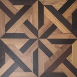 DMF0028 Carbonized Oak Parquet Panels