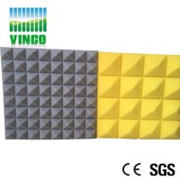 5cm colored soundproof pyramid soundproof foam panels
