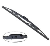 Bosoko Front Flat Wiper Blades Classic Series with End Caps T650A