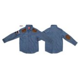 Fournisseur textile Chemise Garçon "jean" 8/14 ans