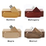 Mémoire en bois de flash USB d'émerillon fait sur commande pour la promotion Caractéris...