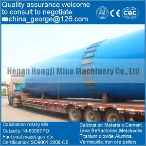 Large capacity hot sale Calcined Dolomite rotary kiln sold to Balkan Oblast