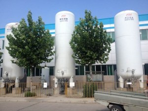 Cryogenic Liquid Nitrogen Storage Tank