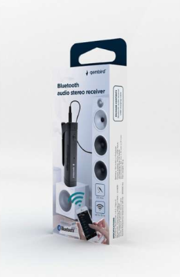 Gembird Récepteur audio stéréo Bluetooth, noir BTR-05