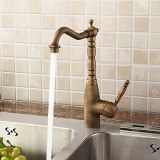 Antiikki Bar Prep Pöytäasennus Pyörivä with Keraaminen venttiili Yksi kahva yksi reikä...