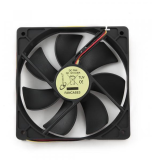 Gembird Ventilateur de boîtier PC de 120 mm, roulement à billes - FANCASE3