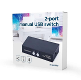 Gembird Commutateur USB manuel à 2 ports - DSU-21