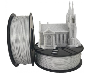 Gembird Filament PLA « marbre », 1,75 mm, 1 kg - 3DP-PLA1.75-02-MAR