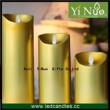 Wholesale beautiful moving flame LED candles with remote control