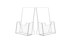 ACRYLIC BROCHURE HOLDER