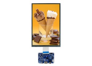 Z101020HD 8001280 7 Inch LCD Screen with HDMI Controller Board 300 Nits Luminance