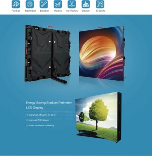 PM Series Sport Stadium Perimeter LED Display
