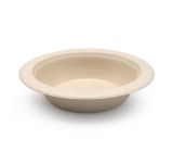 16 oz Biodegradable Eco Durable Bagasse Fiber Microwavable Disposable Round Flat Bowl...