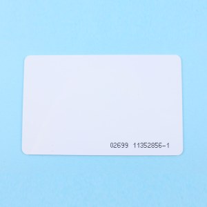 RFID HF (13.56MHz) Plastic Proximity ID Card With Full Color Printing For Member Manage...