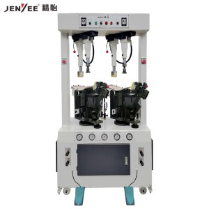 JY987 Airbag wall type sole attaching machine of casual shoe sole attaching pressing ma...