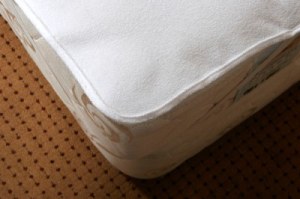 Etanche Terry PVC / vinyle enduit protège-matelas (Chambre Incontinence médicaux Pads)