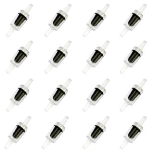 Non Return Aquarium Check Valve 16pcs for Fish Tank Air Pump