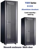 42U 33U 24U 19U velocity aluminum strcuture network cabinets 600x600 hexagon peforated...
