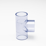 Clear Transparent PVC Pipe Fittings