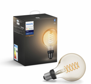 Philips Hue - E27 Filament G93 - Blanc- Bluetooth - 929002241401