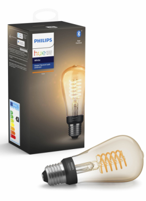 Philips Hue - E27 Filament ST64 - BLanc chaud - Bluetooth - 929002241201
