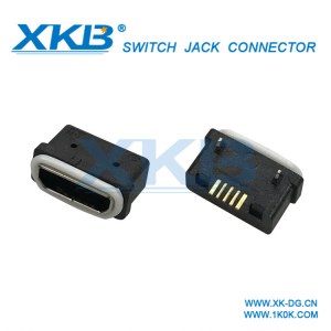 MICRO flat waterproof type female seat