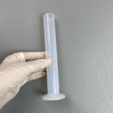 PFA Cylinder High-purity Low Blank Value Corrosion Resistance Visible Accurate for Trac...