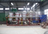 High efficiency cooking oil refinery machine