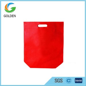 Hot Press Method D-cut Non Woven Pp Shopping Bag Making