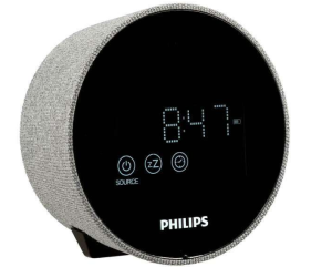 PHILIPS Radio-réveil Blanc - TADR402/12