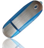 8GB blue and silver pen drive