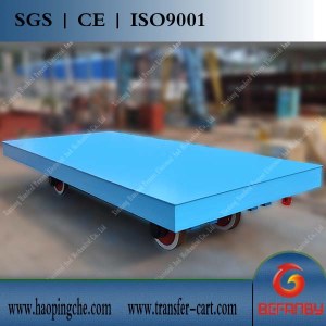 Transfer trolley electric powered