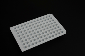 0.1ml 96 Wells None Skirt White PCR Plate