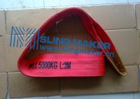 High quality WLL5ton 5000kg Polyester webbing sling acc. to European standard