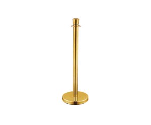 LG-M1 Titanium Golden Queue Barrier Stainless Steel Crowd Control Stanchion Posts