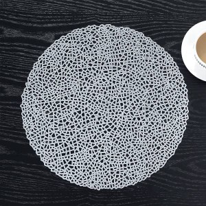 WANTU JH8003 WHITE Vinyl Placemat