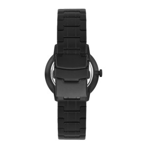 Black Stainless Steel Watch Mens