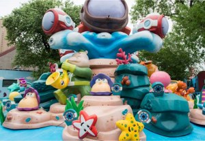 Sea Rescue Team Spinning Amusment Rides