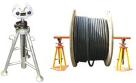 Electric tools CONDUCTOR DRUM STAND Cable Drum Jacks good quality