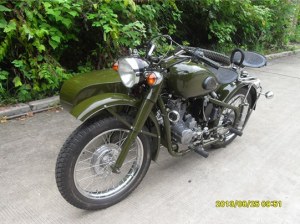 Changjiang 250CC motorcycle sidecar
