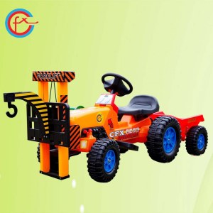 Hot sale kids rides on engineer car forklift