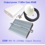 17dBm 900 2100 Dual Band Signal Booster AGC ALC