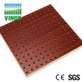 Acoustique de type panneau perforé bois