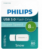 Philips USB-Stick 8GB 3.0 Clé USB Drive Snow Super Rapide (VERT) FM08FD75B/10