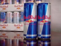 Red Bull Energy Drinks, Red, Blue, and Silver Edition