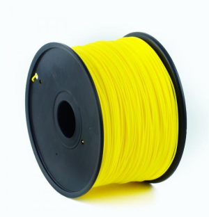 Gembird Filament, PLA Jaune, 3 mm, 1 kg - 3DP-PLA3-01-Y